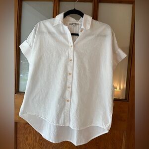 Madewell Cropped Button-Up Blouse